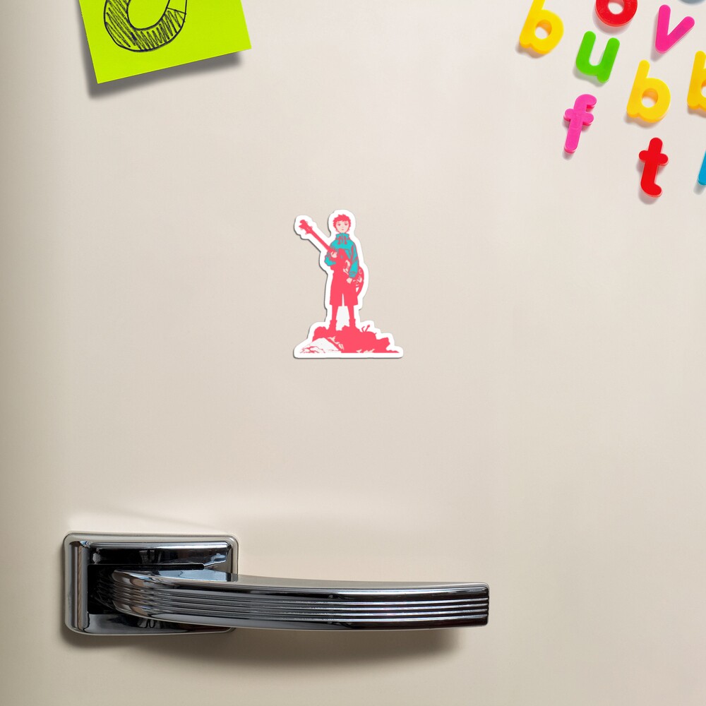 Vista previa del artículo con la obra «Imán», diseñado y vendido por EvaFanGirl.