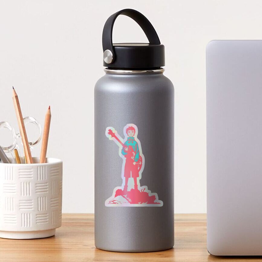 Vista previa del artículo con la obra «Pegatina holográfica», diseñado y vendido por EvaFanGirl.