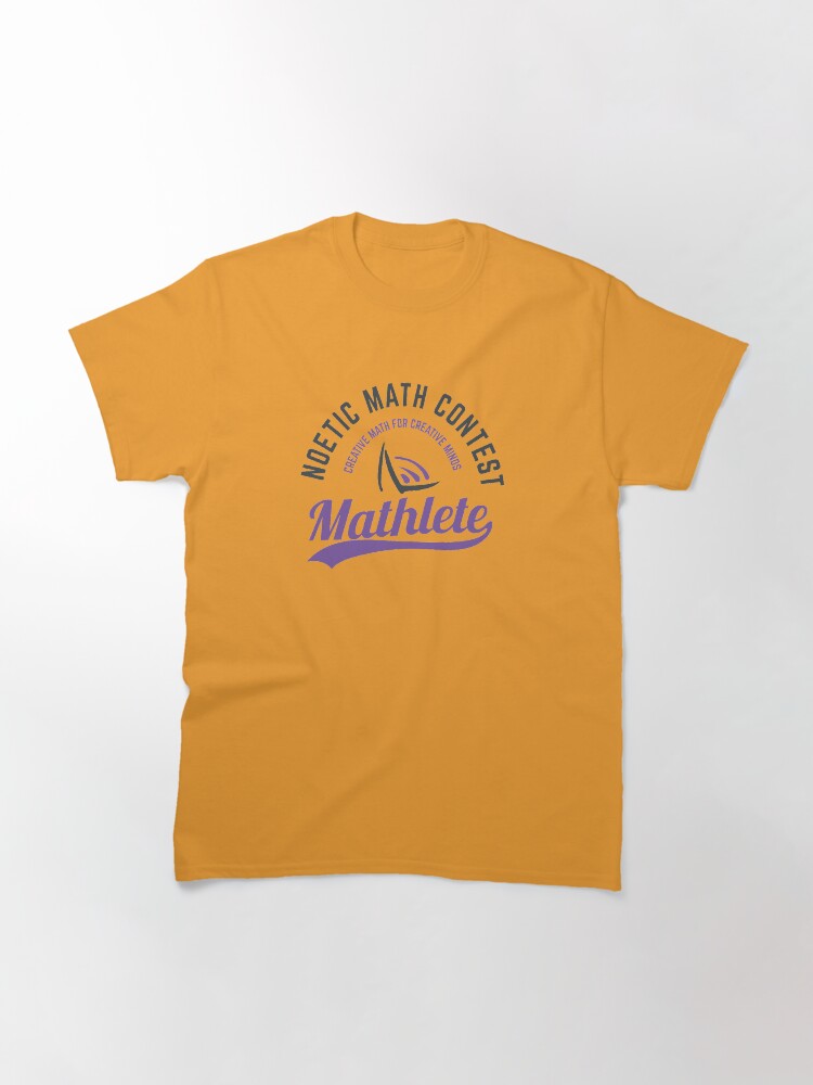 Thumbnail 3 of 7, Classic T-Shirt, NLMC Mathlete designed and sold by noetic-learning.