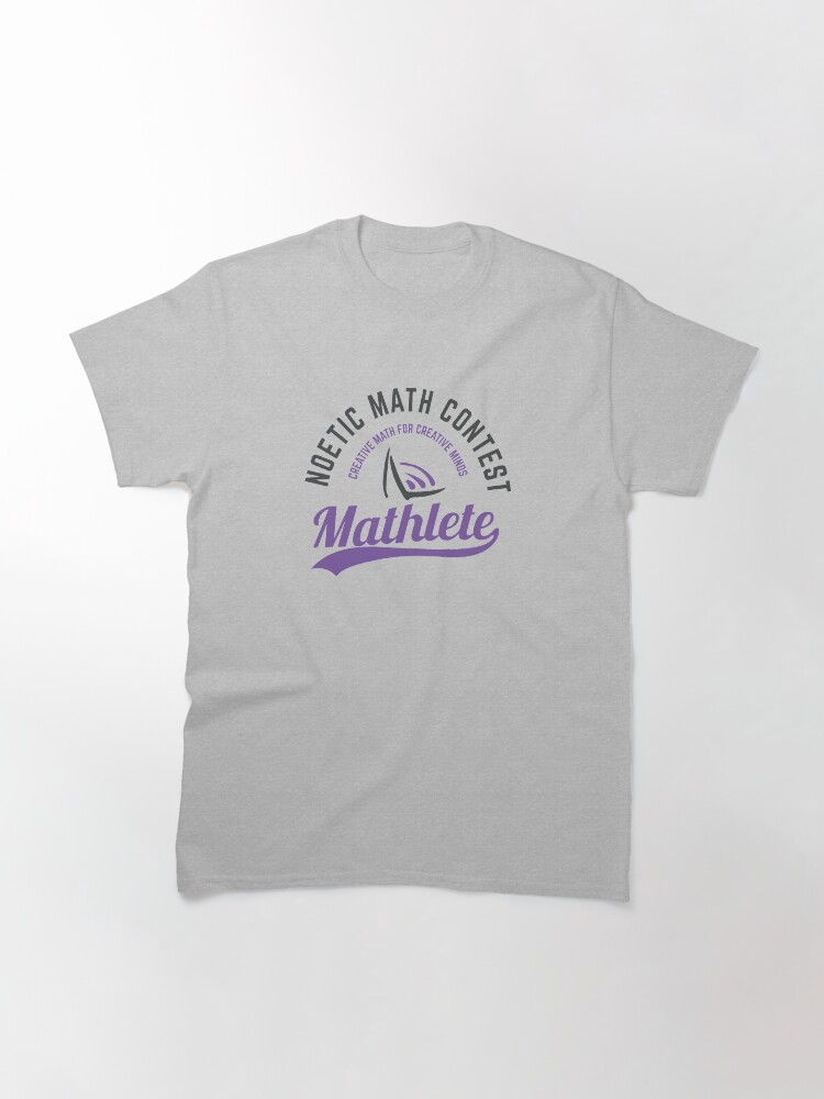 Thumbnail 3 of 7, Classic T-Shirt, NLMC Mathlete designed and sold by noetic-learning.