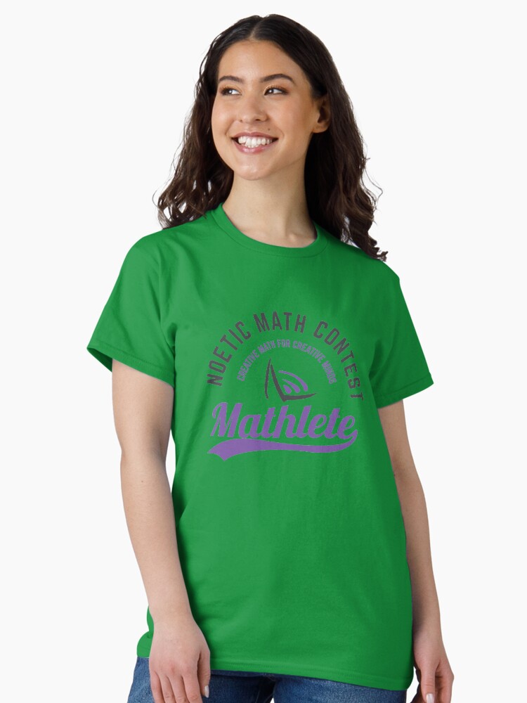 Thumbnail 2 of 7, Classic T-Shirt, NLMC Mathlete designed and sold by noetic-learning.