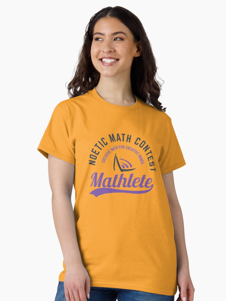 Thumbnail 2 of 7, Classic T-Shirt, NLMC Mathlete designed and sold by noetic-learning.