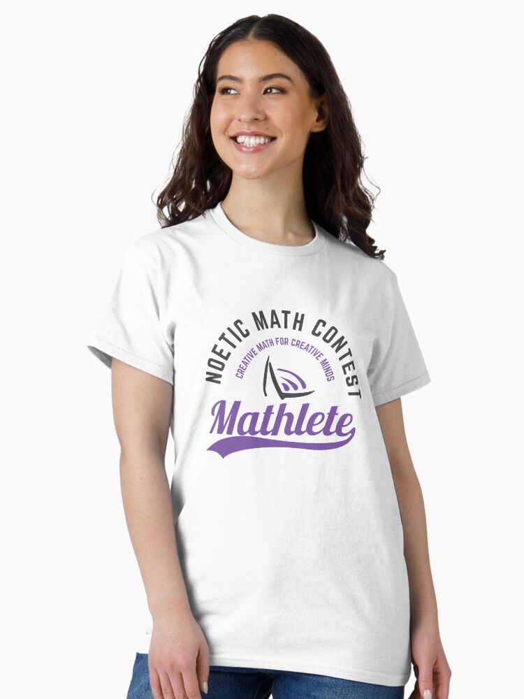 Thumbnail 2 of 7, Classic T-Shirt, NLMC Mathlete designed and sold by noetic-learning.