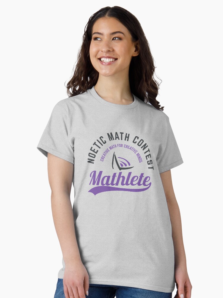 Thumbnail 2 of 7, Classic T-Shirt, NLMC Mathlete designed and sold by noetic-learning.