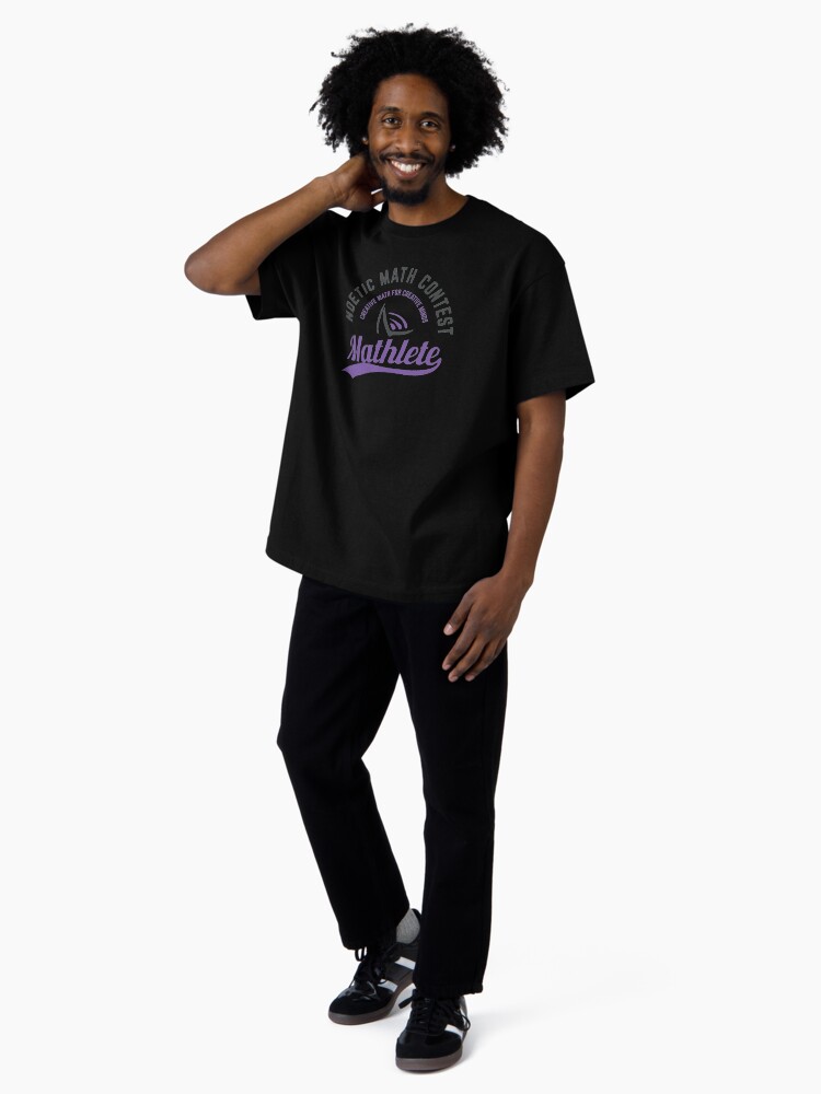 Thumbnail 4 of 7, Oversized T-Shirt, NLMC Mathlete designed and sold by noetic-learning.