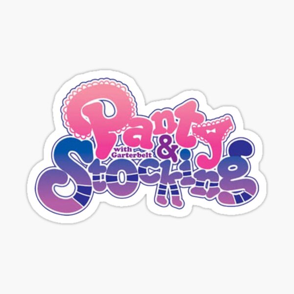 Panty and Stocking Logo Sticker