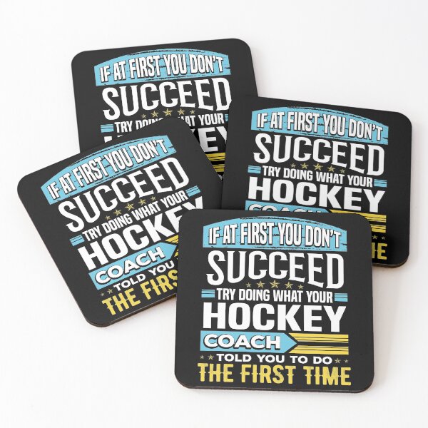 Item preview, Funny Hockey Coach Team Coaching Instructor Sayings Gift designed and sold by Maljonic.