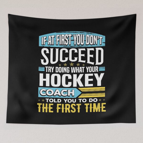 Item preview, Funny Hockey Coach Team Coaching Instructor Sayings Gift designed and sold by Maljonic.