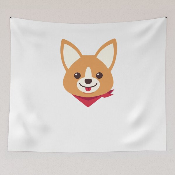 Item preview, Cute dog with Scarfy designed and sold by Russell Gillard.