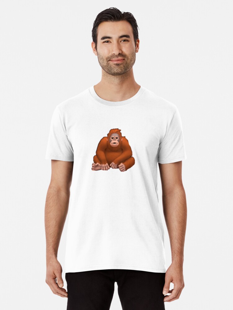Orangutan Emoji Meme Uh Oh Stinky T Shirt By Big Nig Redbubble