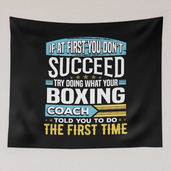 Item preview, Funny Boxing Coach Team Coaching Instructor Sayings Gift designed and sold by Maljonic.