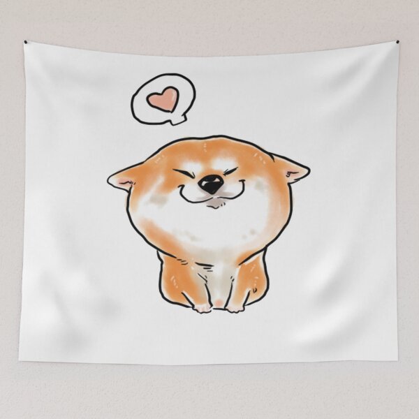 Item preview, Cute dog love heart designed and sold by Russell Gillard.
