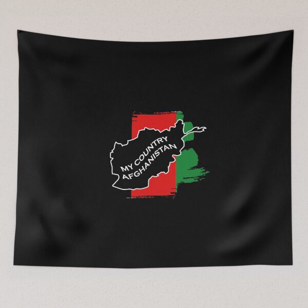 Item preview, Afghanistan flag designed and sold by GeschenkDesigns.