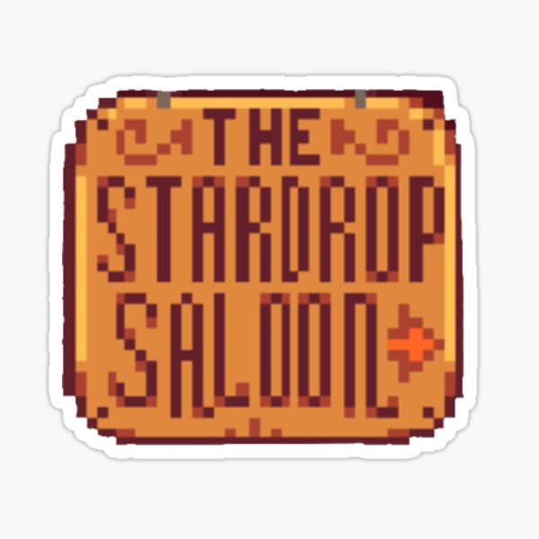 Sternentropfensaal im Stardew Valley Sticker