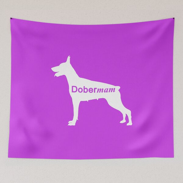 Item preview, Doberman dog Silhouette with text  designed and sold by shawaky.