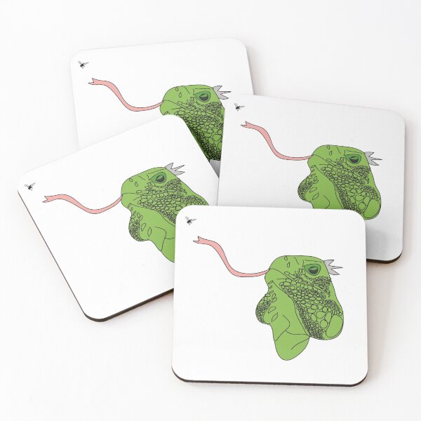 Item preview, Iguana Catches Fly designed and sold by drawnforyou.