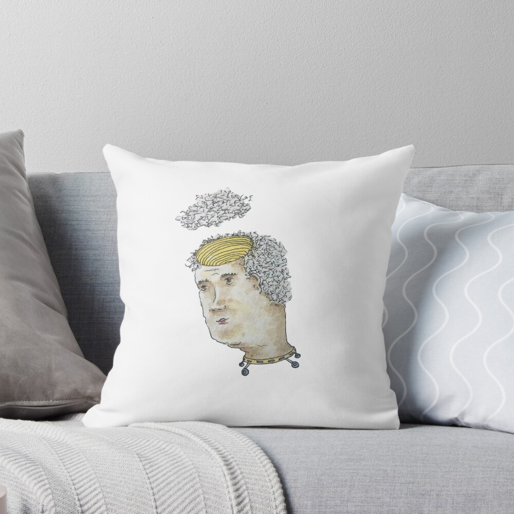 Item preview, Throw Pillow designed and sold by kneeSocksCreate.