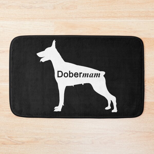 Item preview, Doberman dog Silhouette with text  designed and sold by shawaky.