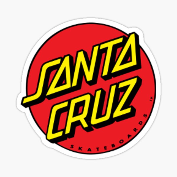 santa cruz Sticker