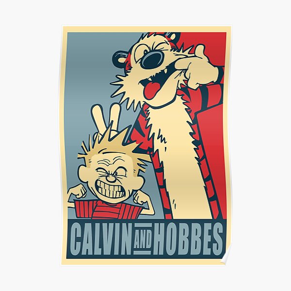 Calvin und Hobbes Poster