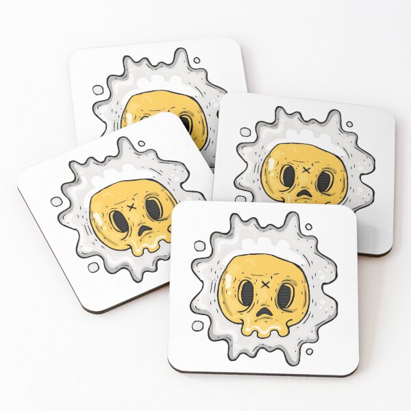 Item preview, Fried egg with skull. designed and sold by emphatic.