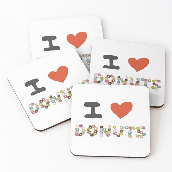 Item preview, I LOVE DONUTS designed and sold by drawnforyou.