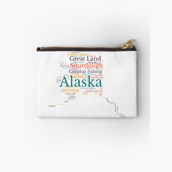 Item preview, Alaska map popular phrases designed and sold by marosharaf.