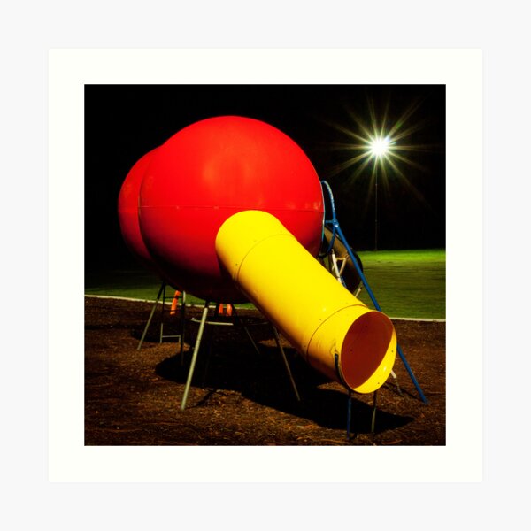 Alien Landing Art Print