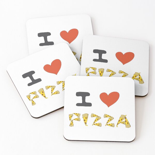 Item preview, I LOVE PIZZA designed and sold by drawnforyou.
