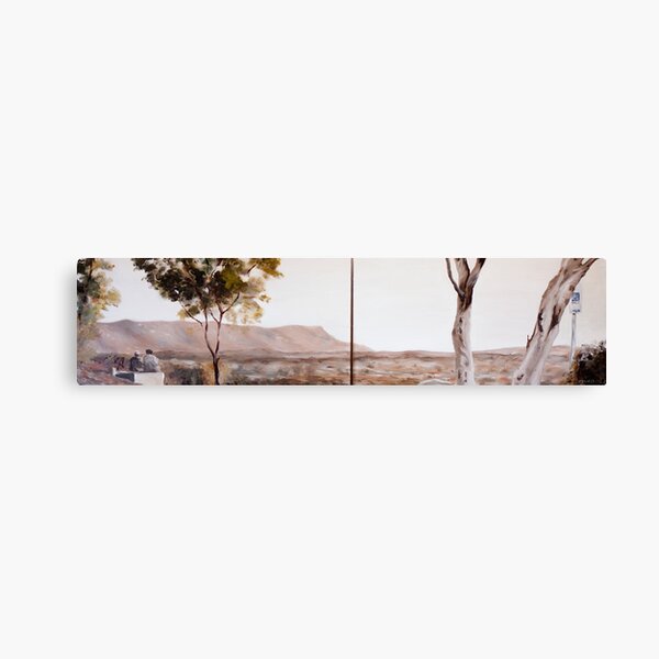 From Anzac Hill II (Diptych) Canvas Print