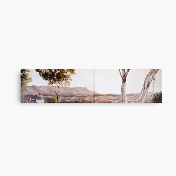 From Anzac Hill II (Diptych) Metal Print