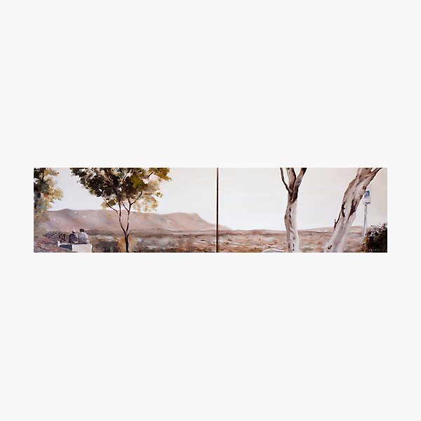 From Anzac Hill II (Diptych) Photographic Print