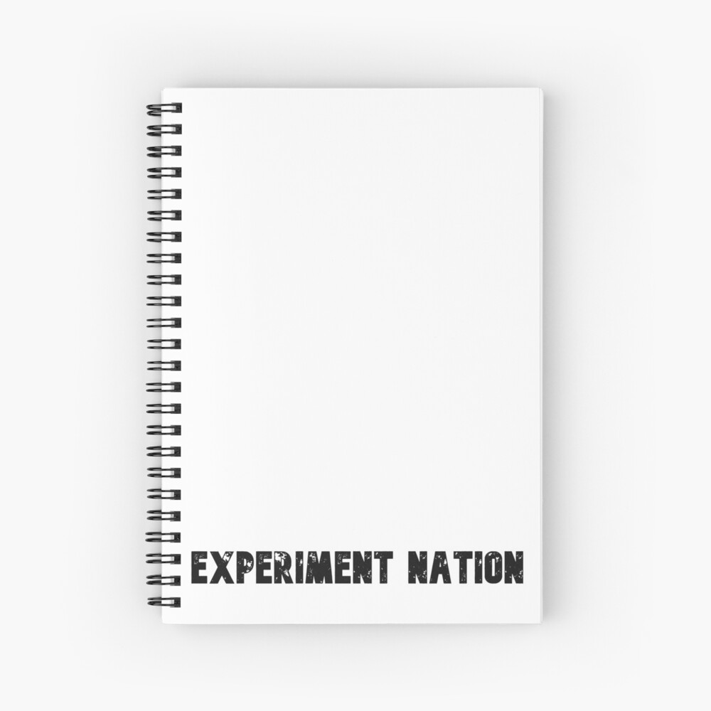 Experiment Nation Spiral Notebook