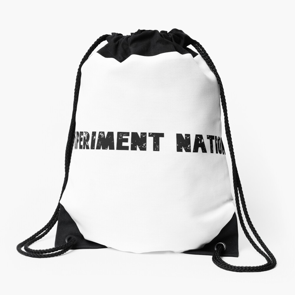 Experiment Nation Drawstring Bag