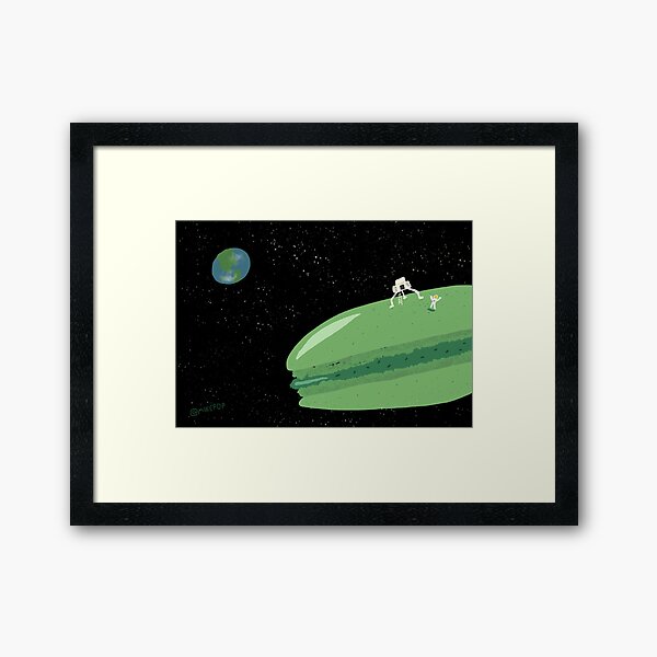 Macaron Moon Framed Art Print