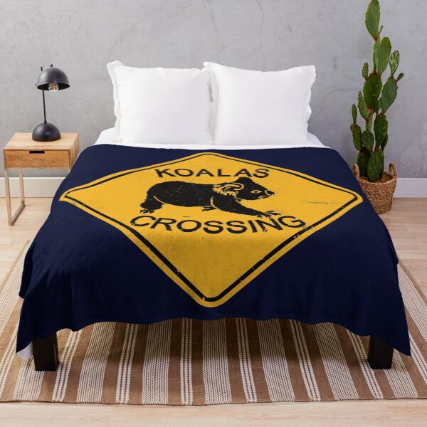 Item preview, Koalas Crossing - Koala Warning Road Sign designed and sold by IncognitoMode.