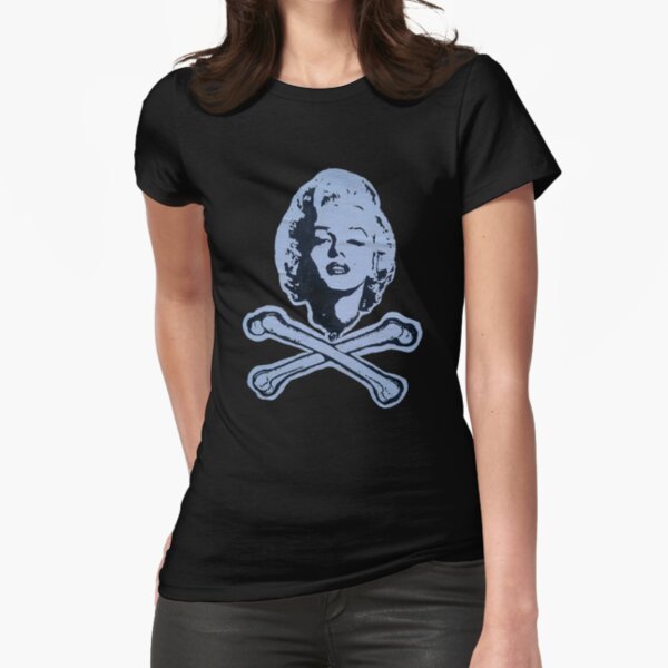 "R.I.P. Marilyn" Clothing Fitted T-Shirt
