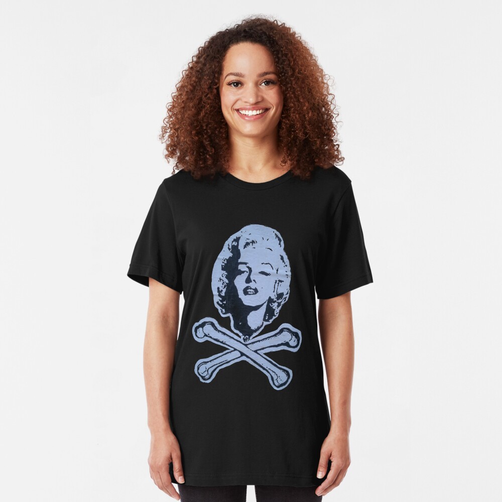 "R.I.P. Marilyn" Clothing Slim Fit T-Shirt