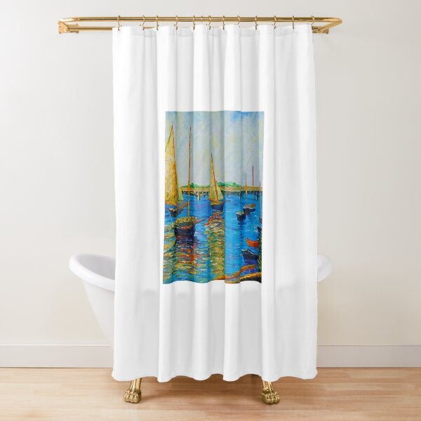 Tangled Knot Shower Curtain -This is part of our Salvador deals Dali Inspired Collection