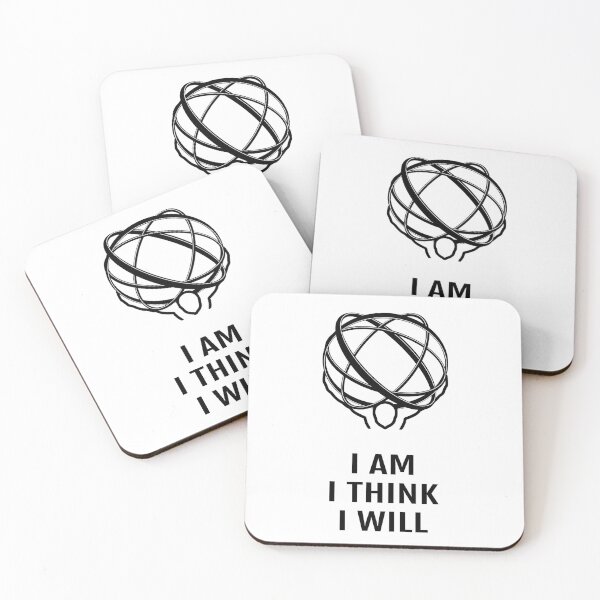 Item preview, I am. I think. I will. ~Ayn Rand designed and sold by IraPanyukova.