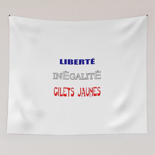 Item preview,  Freedom Inequality Yellow vests. designed and sold by Ralek.