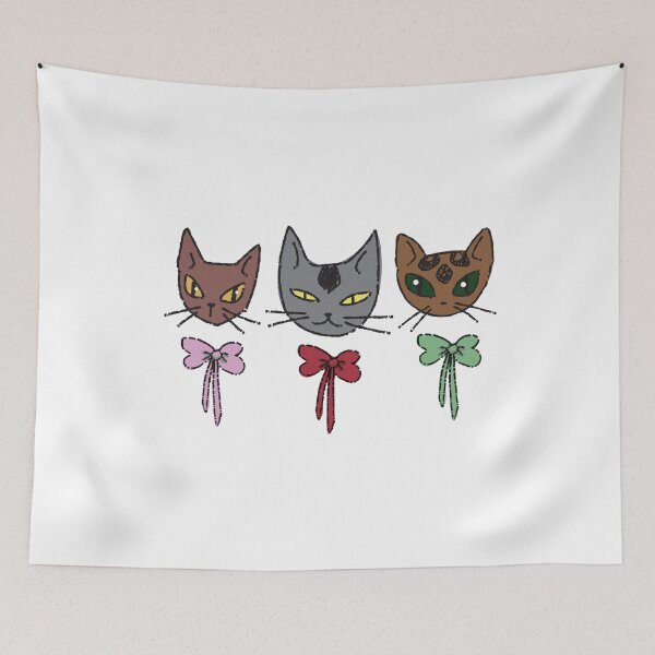 Item preview, Cute Cat Trio #2 designed and sold by ninebats.