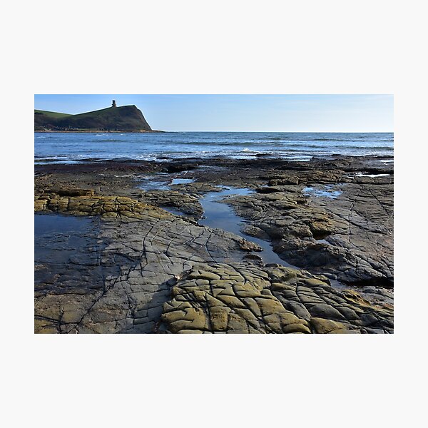 Dorset Sea and Rockpools photo Photographic Print