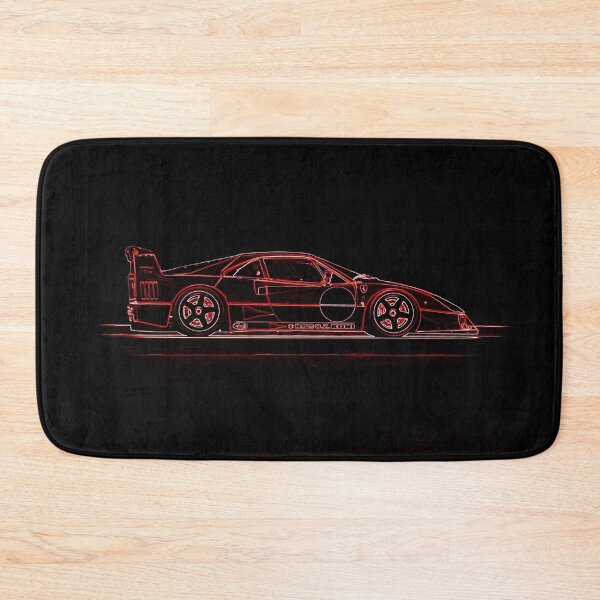 Item preview, Ferrari F40 graphic art designed and sold by World Rallies.