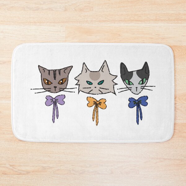 Item preview, Cute Cat Trio #3 designed and sold by ninebats.