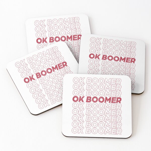 Item preview, OK Boomer (distressed design) designed and sold by siggyspatsky.