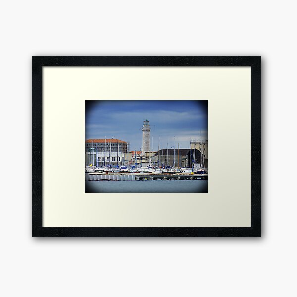 Lighthouse of Trieste Framed Art Print