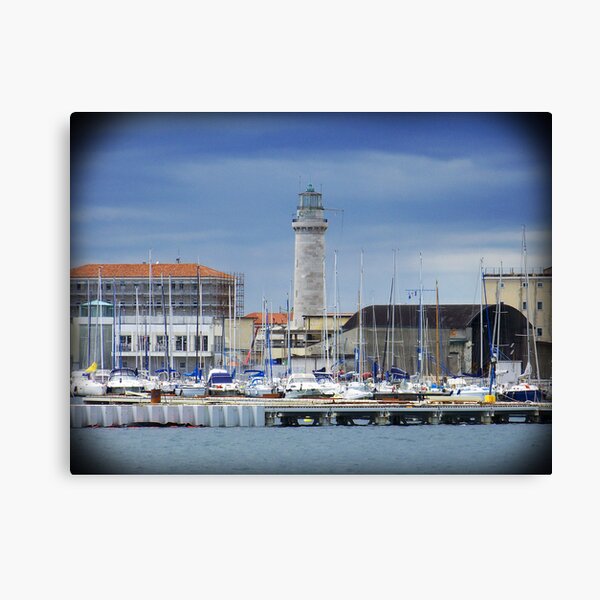 Lighthouse of Trieste Canvas Print