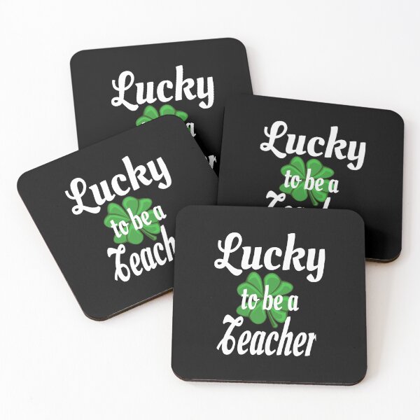 Item preview, Luck To Be A Teacher - St Patrick's Day design designed and sold by RedmonsDesigns.