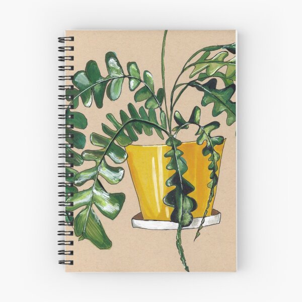 Item preview, Yellow Potted Houseplant designed and sold by TaylorUnger.